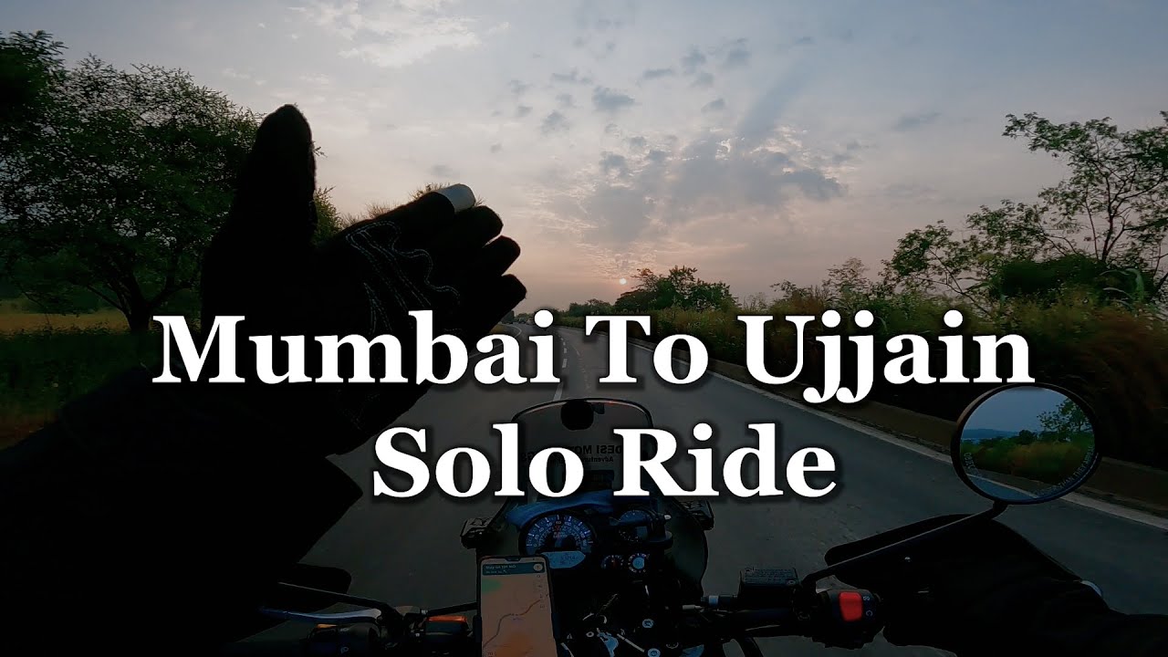 Mumbai to Ujjain | Bike Ride | 640km | Day 1 | Solo Ride | Mahakaleshwar Jyotirlinga