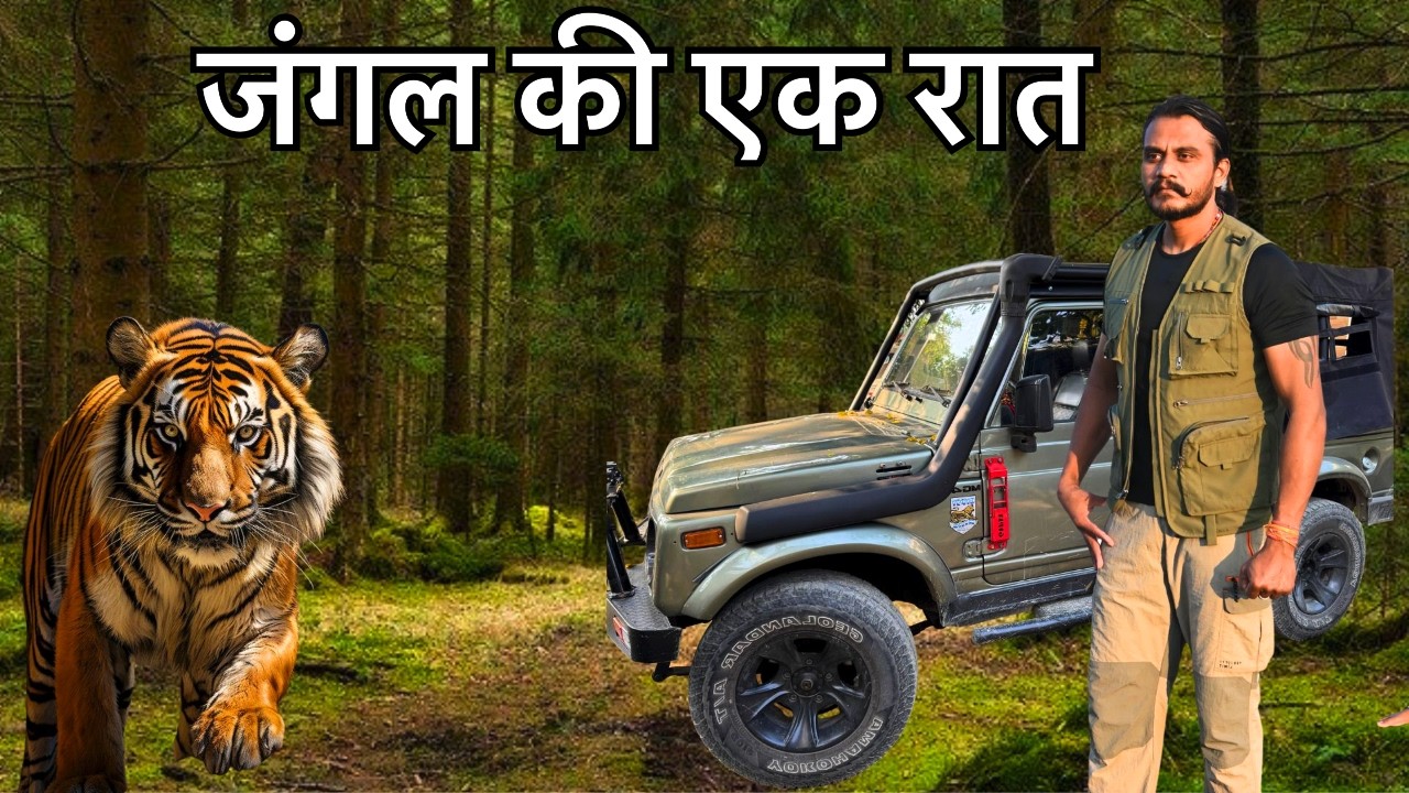 Night Safari in Jungle | Jungle ki Eak Raat | solo night in forest