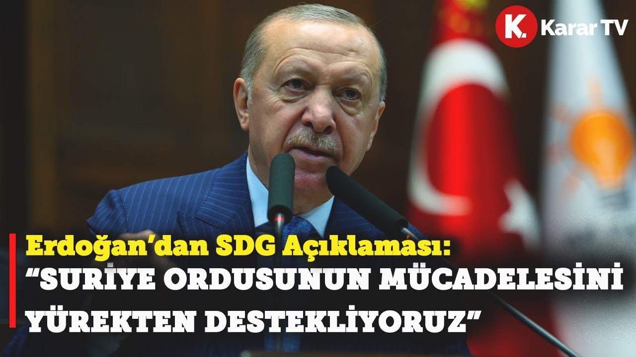 #CANLI | Cumhurbaşkanı Erdoğan AK Parti Grup Toplantısında Konuşuyor