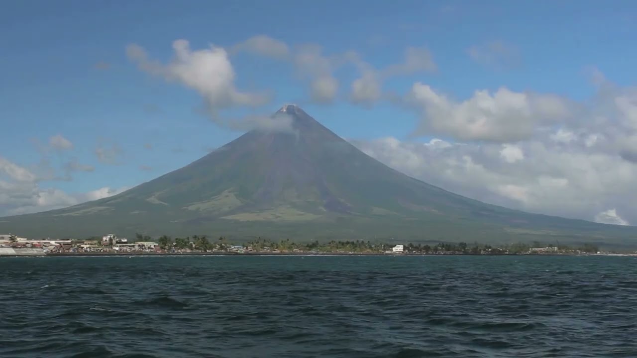 4K - Mayon Volcano, Legazpi Albay Philippines #4k