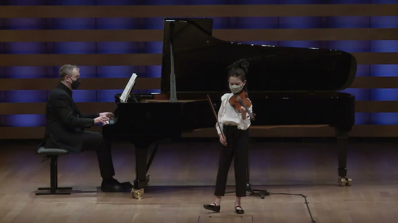 Mendelssohn Violin Concerto in D minor, 3rd mvt | Salma Khakimov