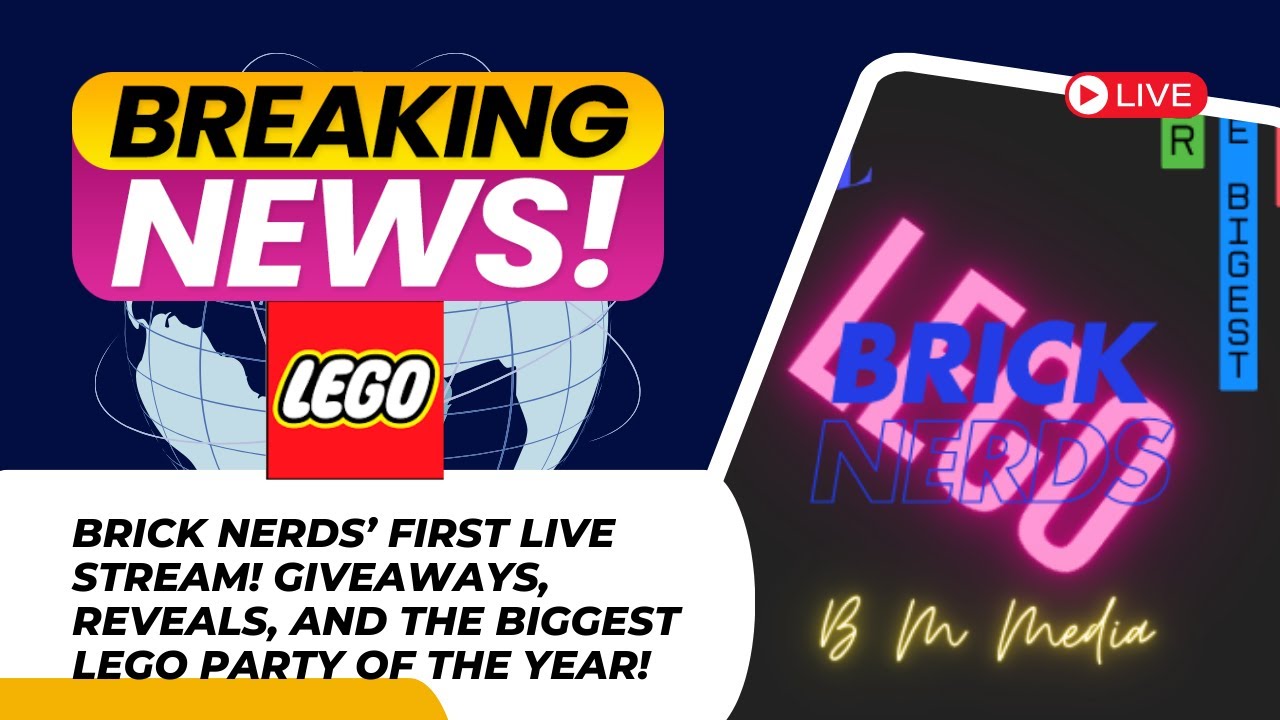 New Years Eve Brick Nerds Live Stream | The Ultimate LEGO Party!