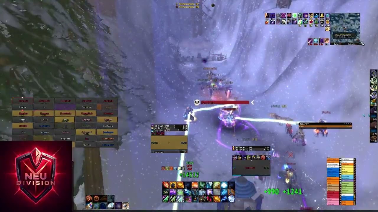 Neu Division vs VINCTUS - first Alterac of the year 131-5 - WARMANE