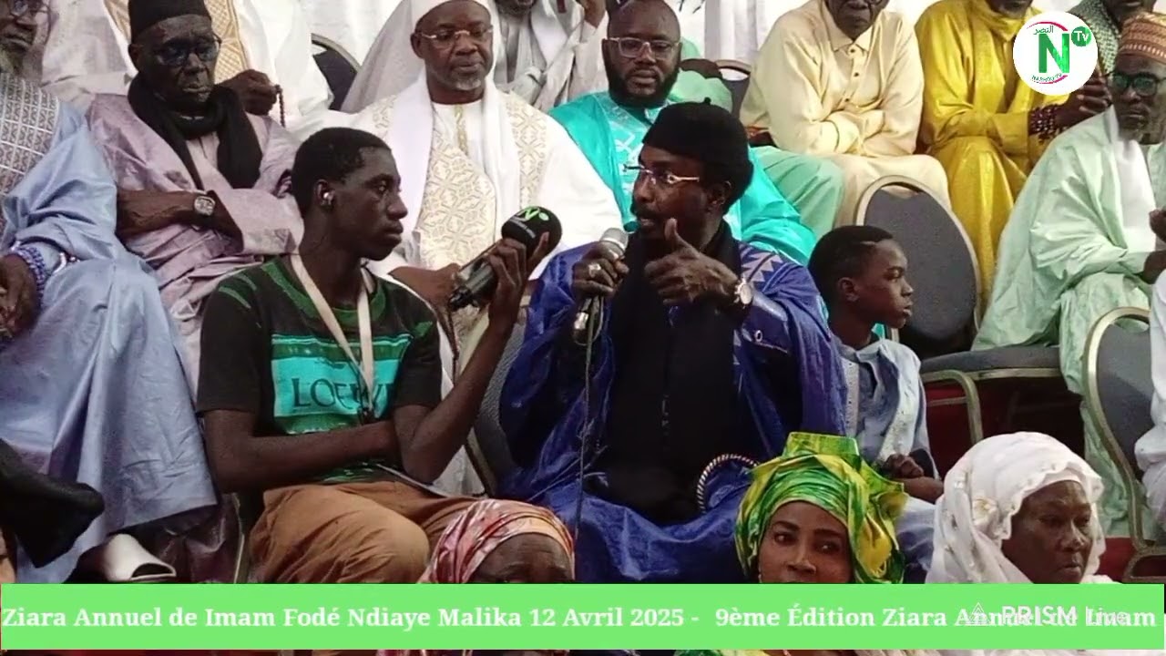 6 - 9ème Édition Ziara Imam Fodé Ndiaye Malika 12 Avril 2025 Intervention de Imam Sylla