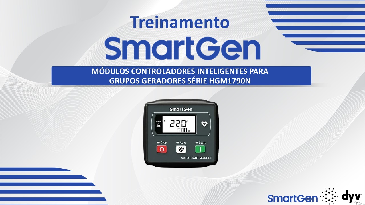 Controladores SmartGen - HGM1790N (dia 04/02 de 2026 - Treinamento 2)