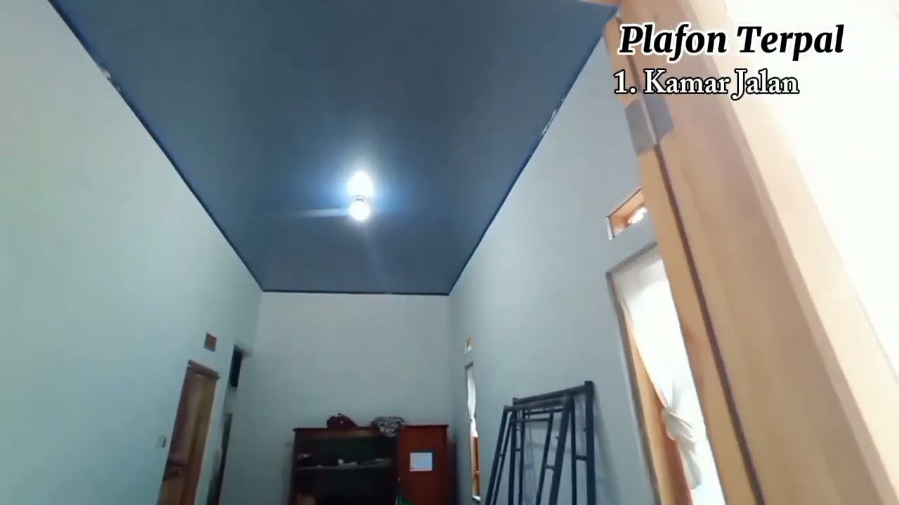Pemasangan Plafon Terpal