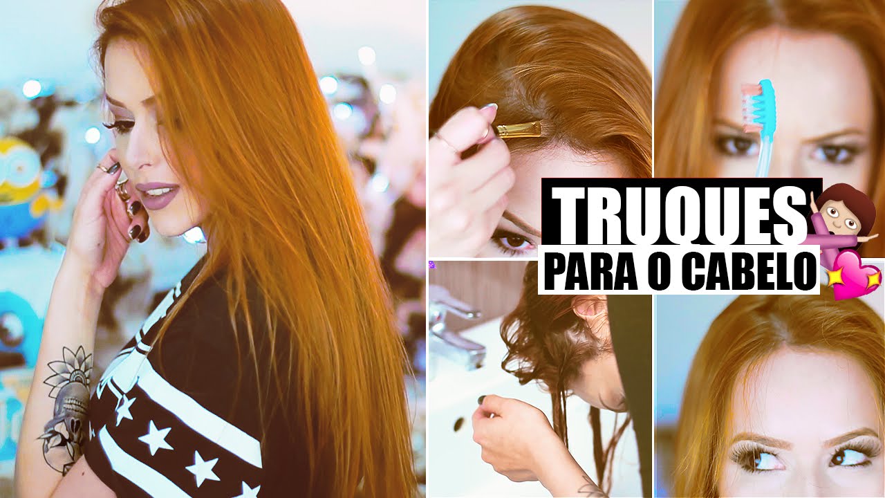5 TRUQUES PARA O CABELO!