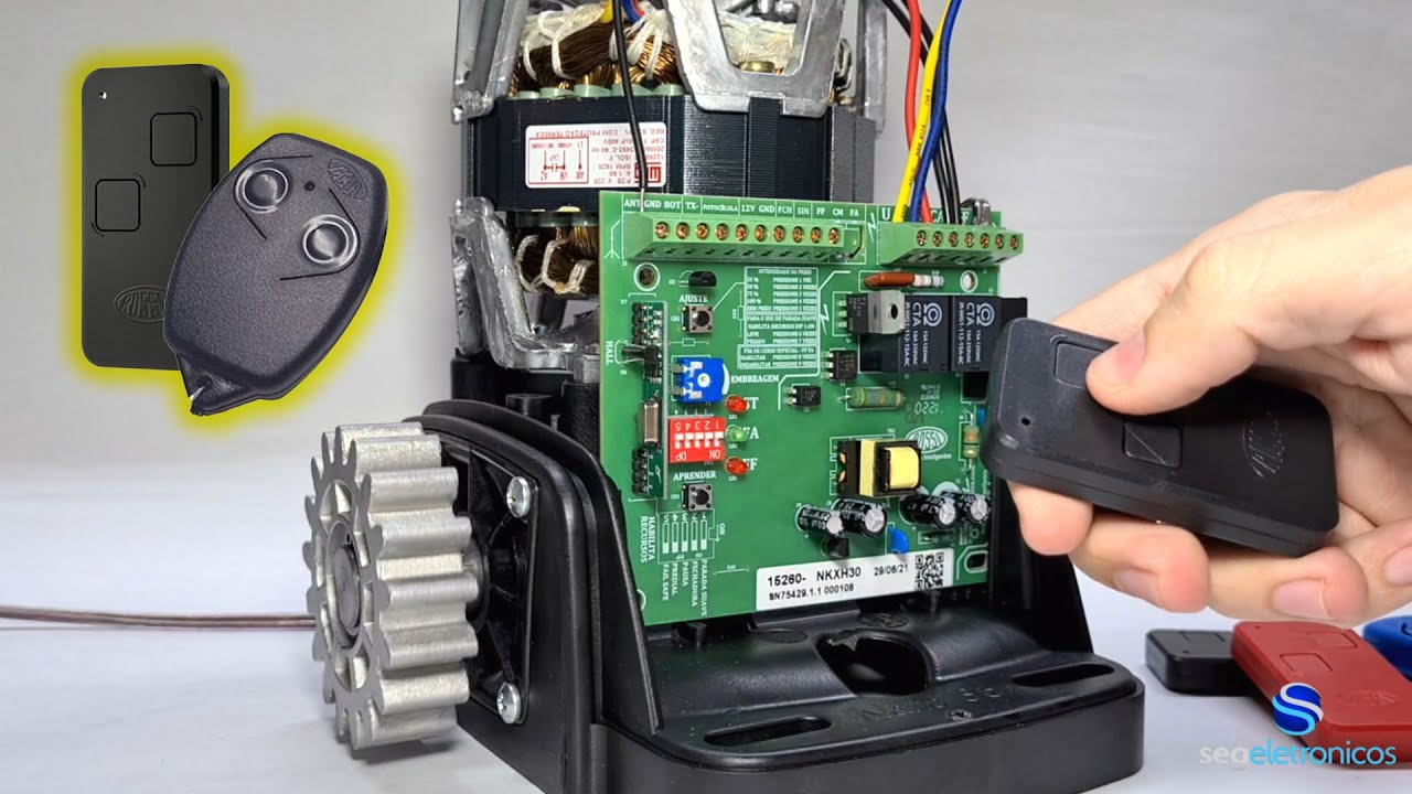 Como Configurar Controle Remoto Rossi - Motor de Port&atilde;o