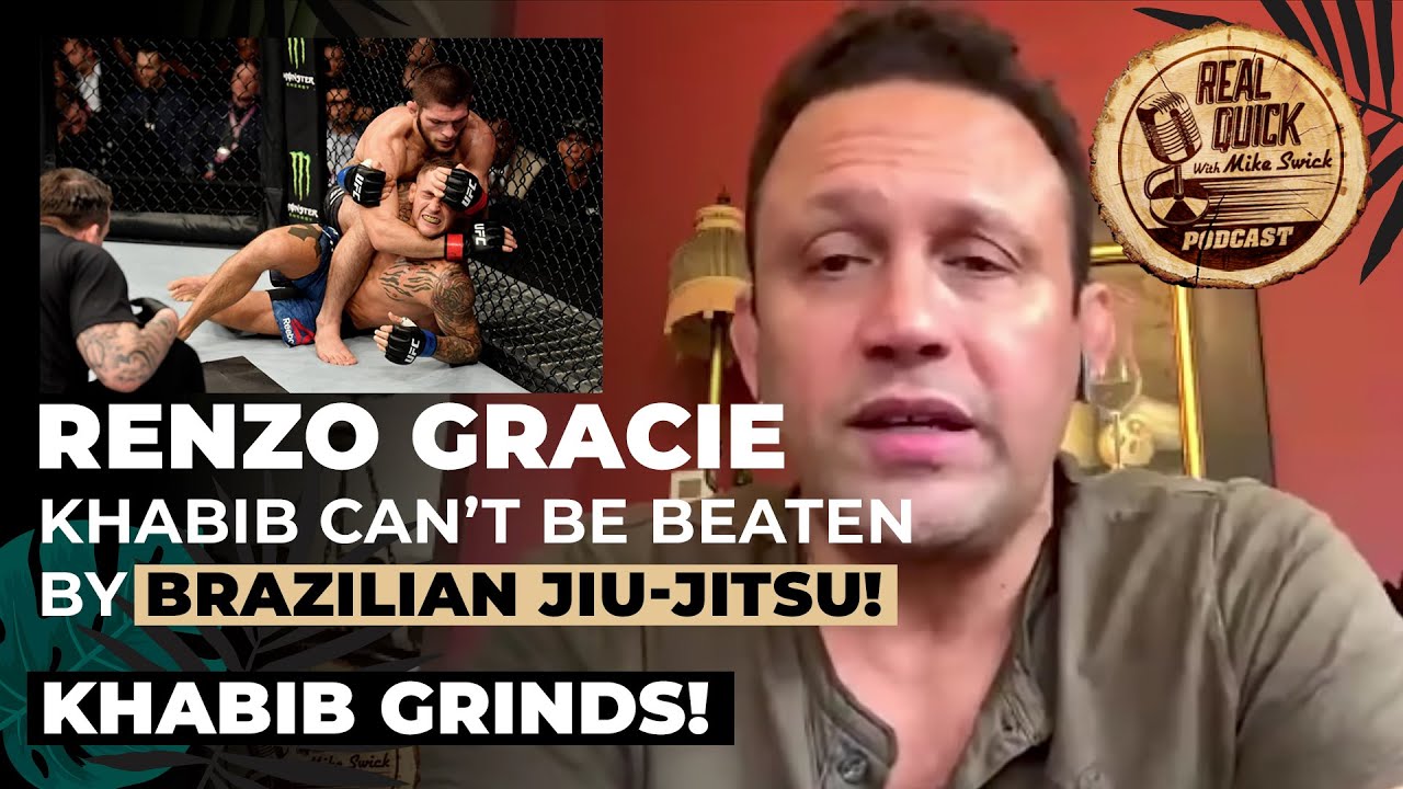 Ренцо Грейси заявил, что Хабиб Нурмагомедов вряд ли будет избит BJJ | Подкаст Майка Свика