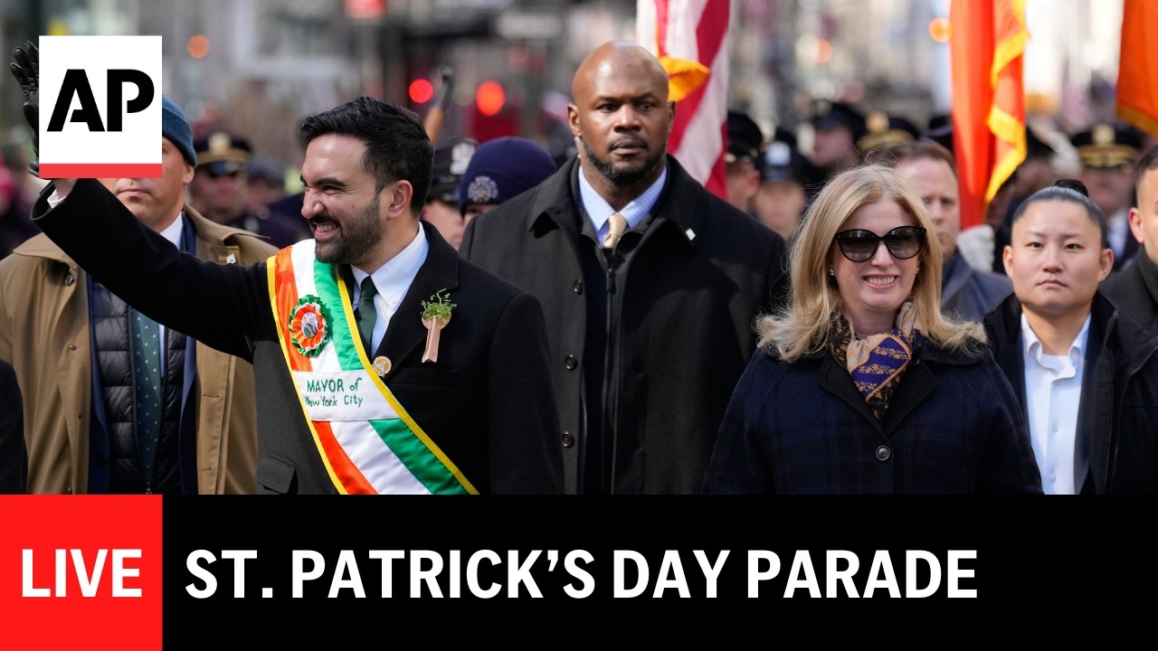 LIVE: St. Patrick&rsquo;s Day parade in New York