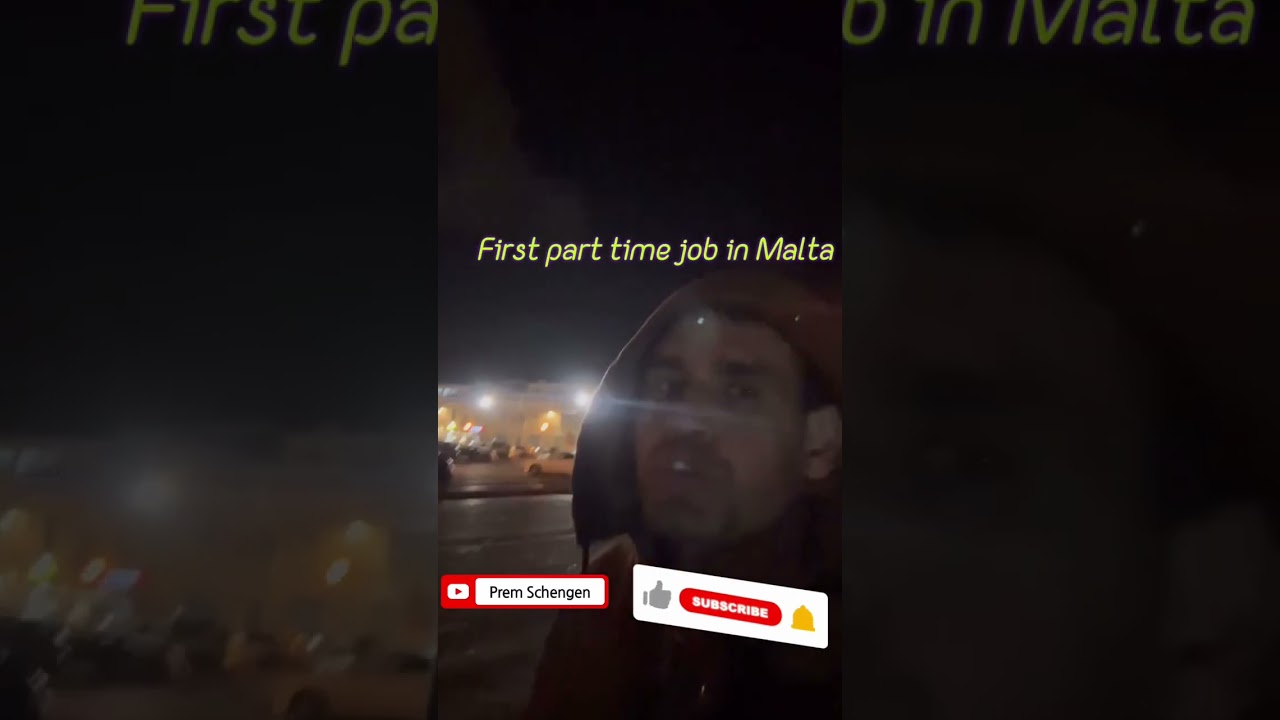 FIRST PART TIME JOBS IN MALTA | how I got part time job #shorts