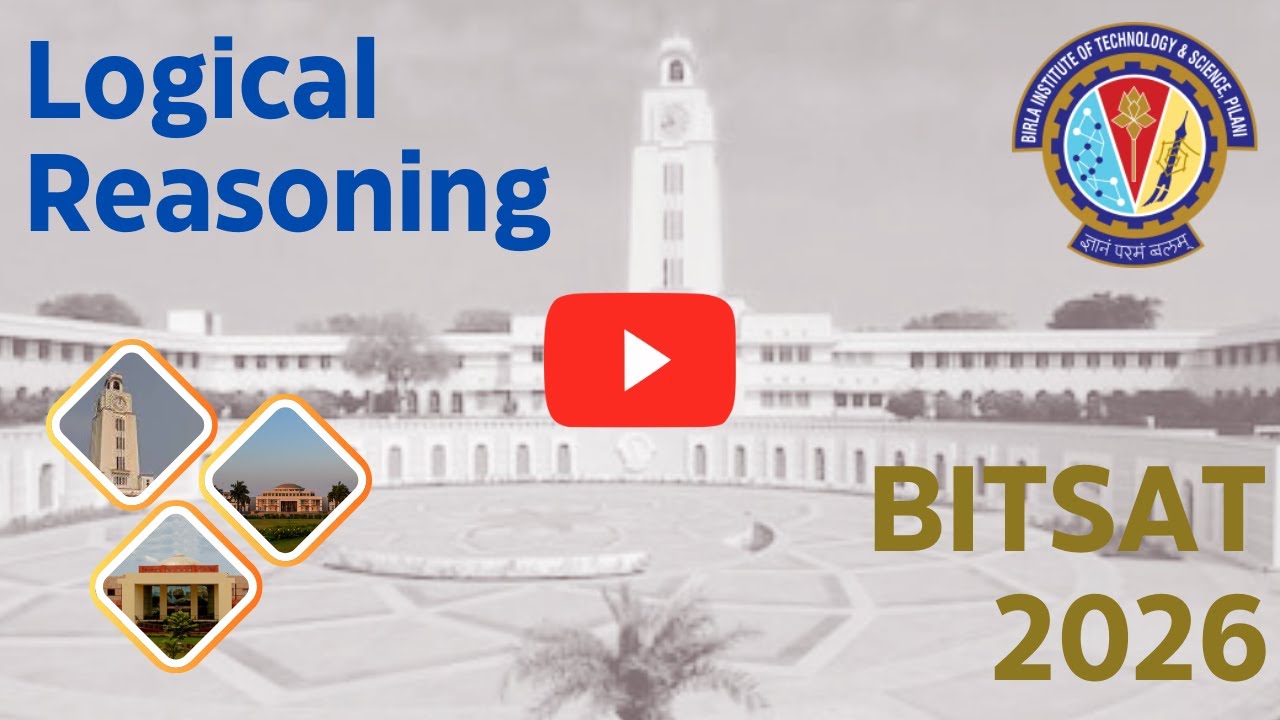 BITSAT Logical Reasoning Session by Masterclass Space | BITSAT 2025 | Logical Reasoning 2025 | LR
