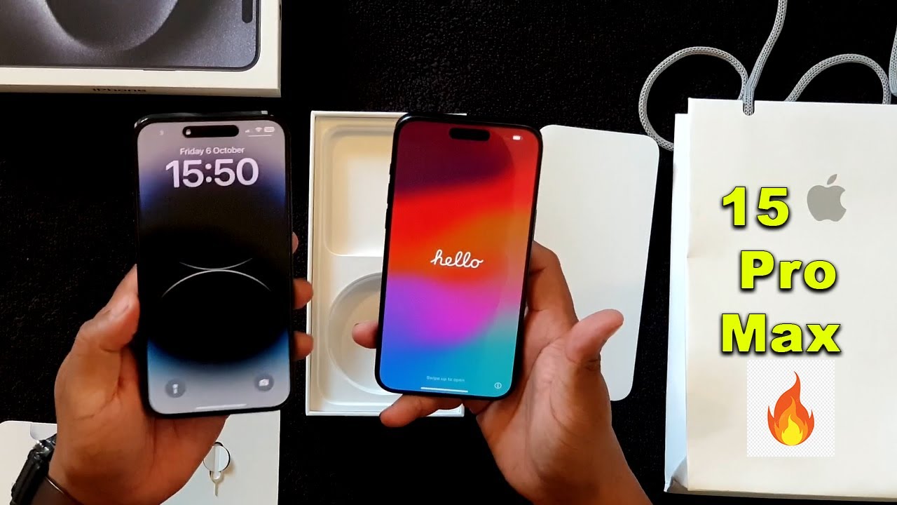 iPhone 15 Pro Max Blue Titanium Unboxing | Adeel Jamil