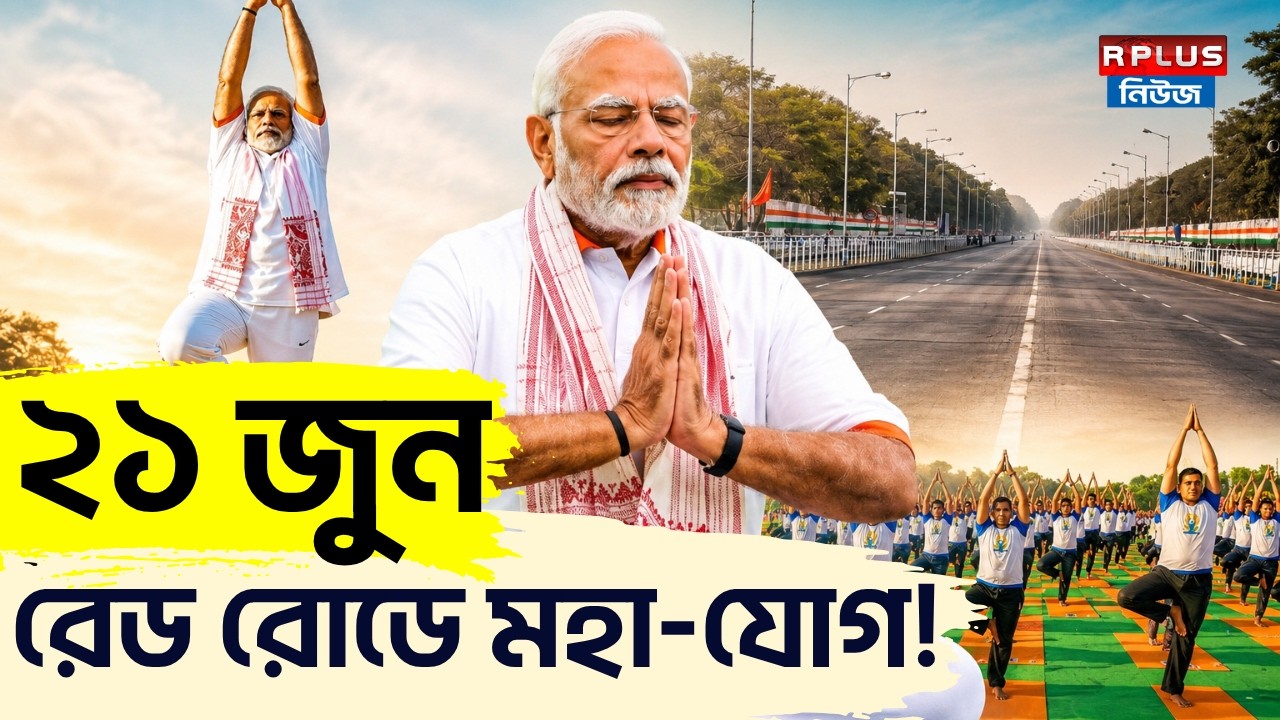 World Yoga Day : ২১ জুন রেড রোডে মহা-যোগ ! | International Yoga Day 2026 | Red Road Kolkata
