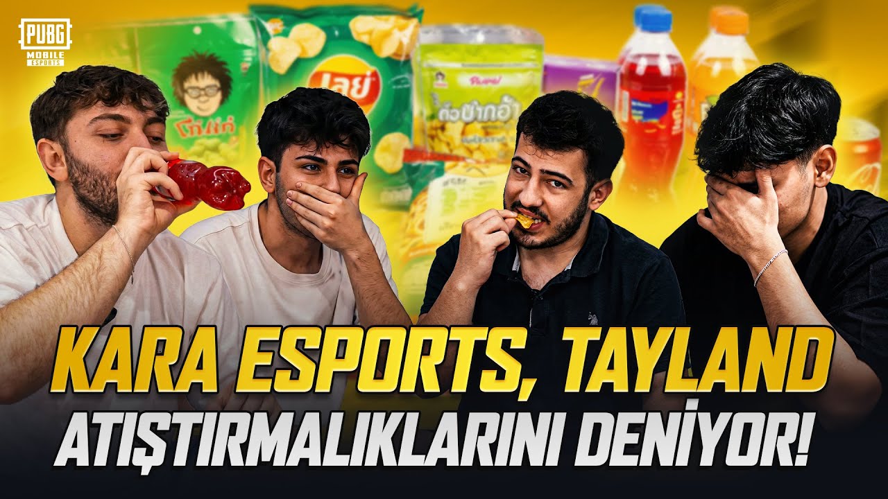 KARA ESPORTS TAYLAND ATIŞTIRMALIKLARINI DENİYOR! I @karaespor