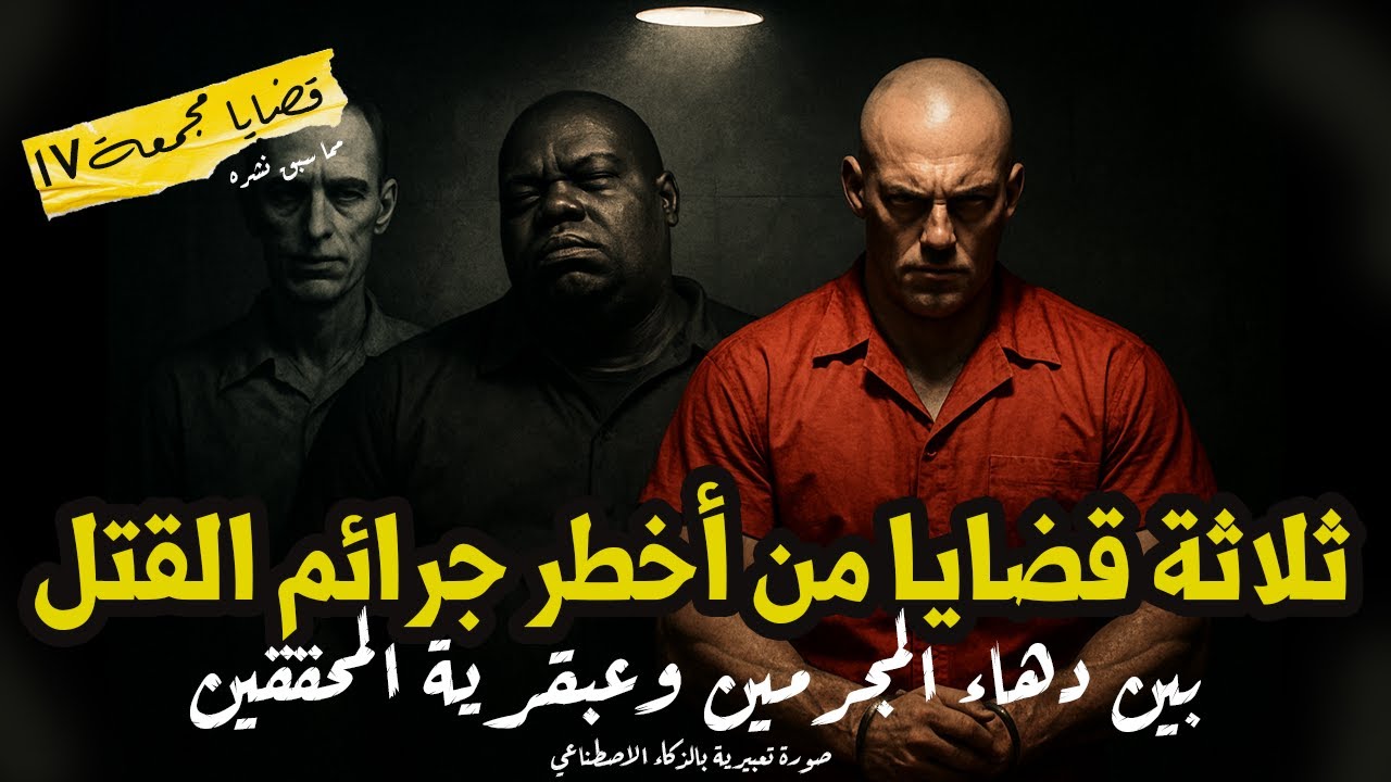 ثلاثة قتلة… ثلاث حكايات أبشع من الخيال