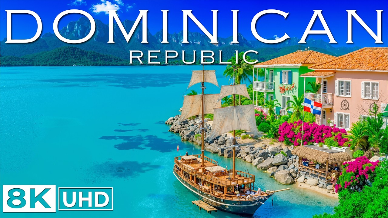 Wonders of the Dominican Republic | Explore Pristine Shores & Island Serenity | Travel Video 8K