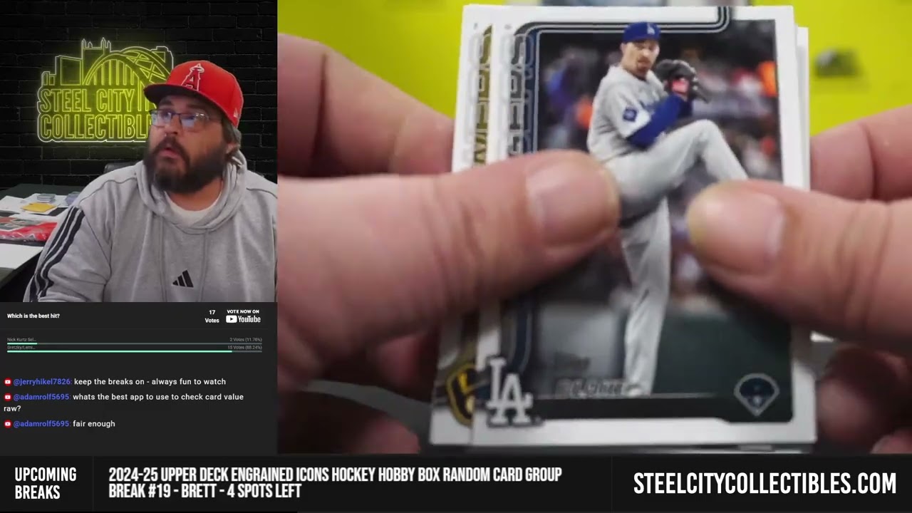 2025 Topps Baseball FIVE Mega Box Mixer Random Division Group Break #1 - Brett