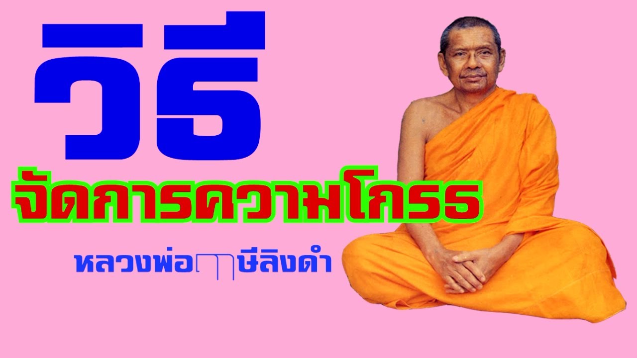 หลวงพ่อฤาษีลิงดำ วิธีตัดความโกรธ (ทางสายตรงเข้าสู่พระนิพพาน พระสกิทาคามี๕)