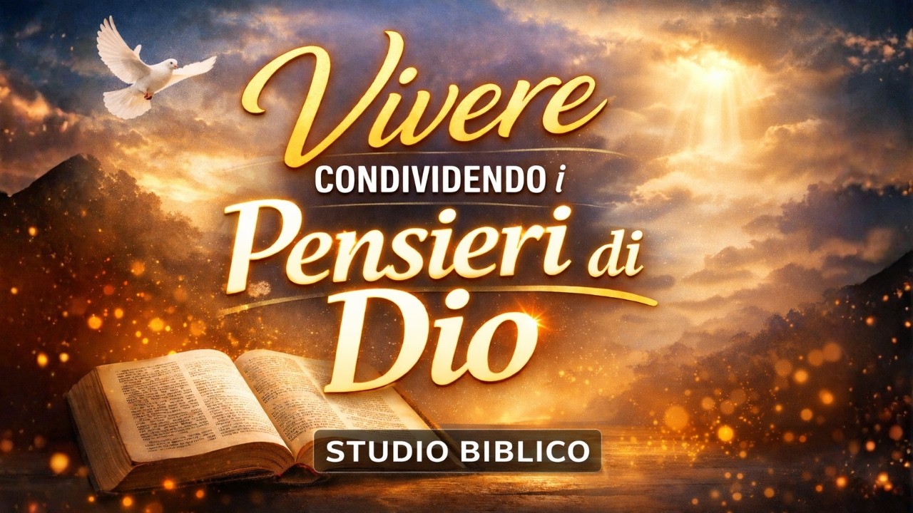 Vivere condividendo i pensieri di Dio. Studio biblico del 20/02/2026