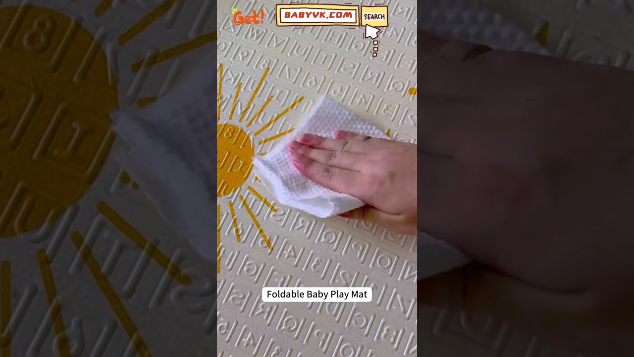 Want a Soft and Safe Space for Baby to Play? Get the Foldable Baby Play Mat! 
