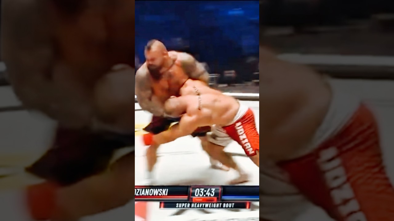 World Strongest Fight | Pudzian Vs Hall | #eddiehall #pudzianowski #fight #ufc #mma