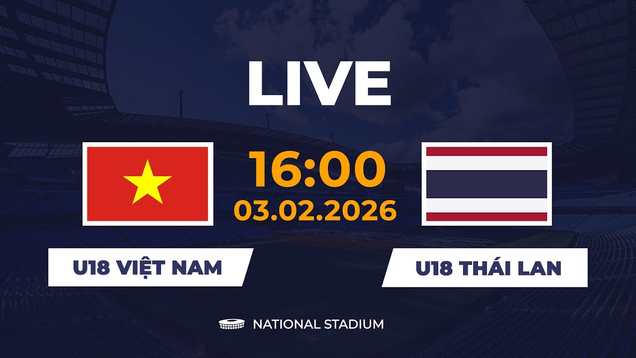 🔴 U18 Việt Nam vs U18 Thái Lan | เวียดนาม - ไทย | Vòng Bảng U18 Đông Nam Á