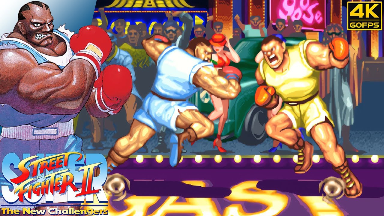 Super Street Fighter II - Balrog (Arcade / 1993) 4K 60FPS