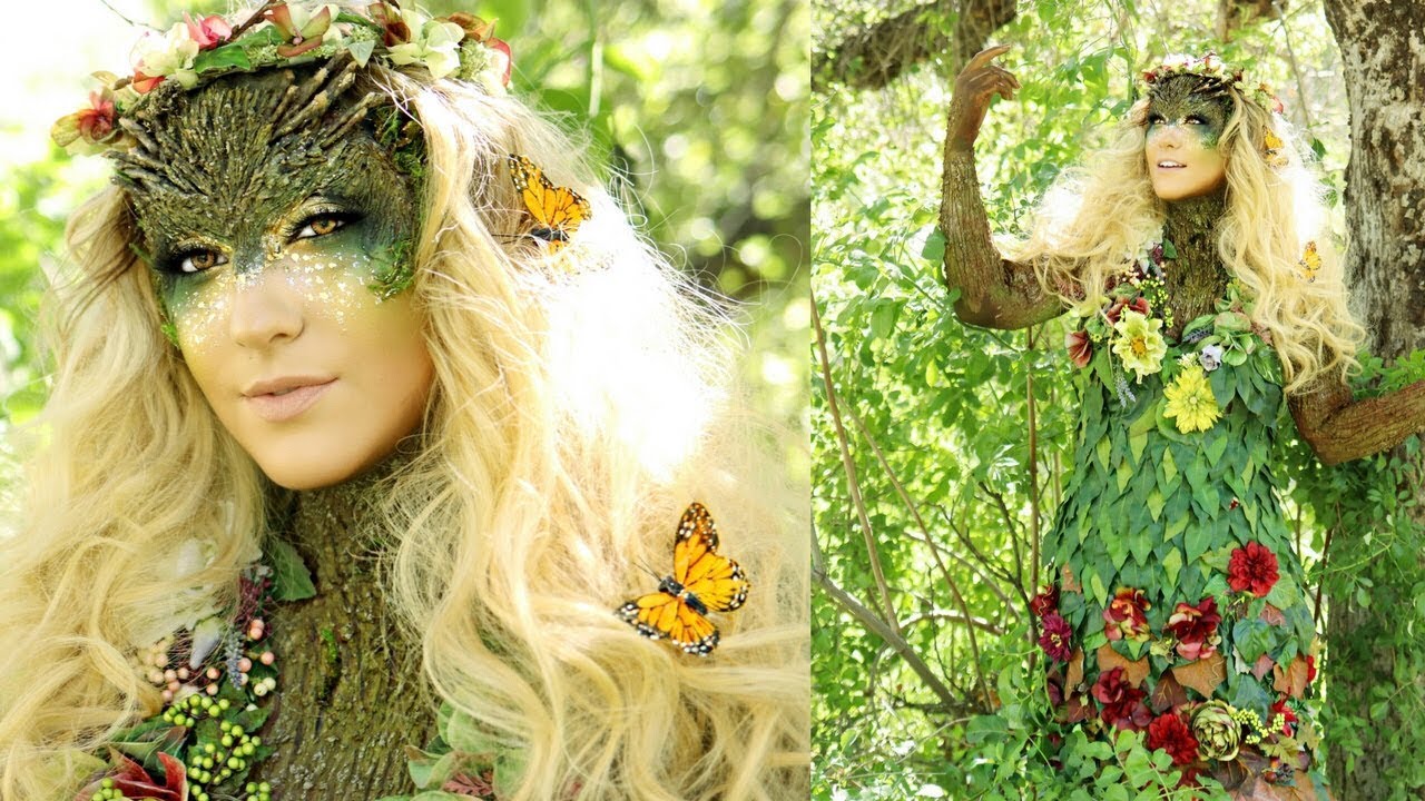 Мать-природа | Урок по Хэллоуину | GLAMNANNE