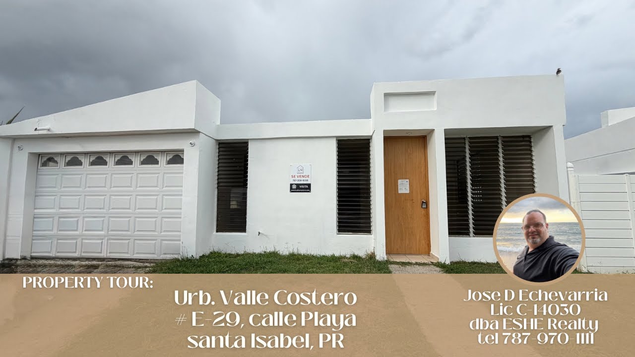 Propiedad HUD REO en Urb Valle Costero E29 calle Playa Santa Isabel PR by JDER tel 7879701111