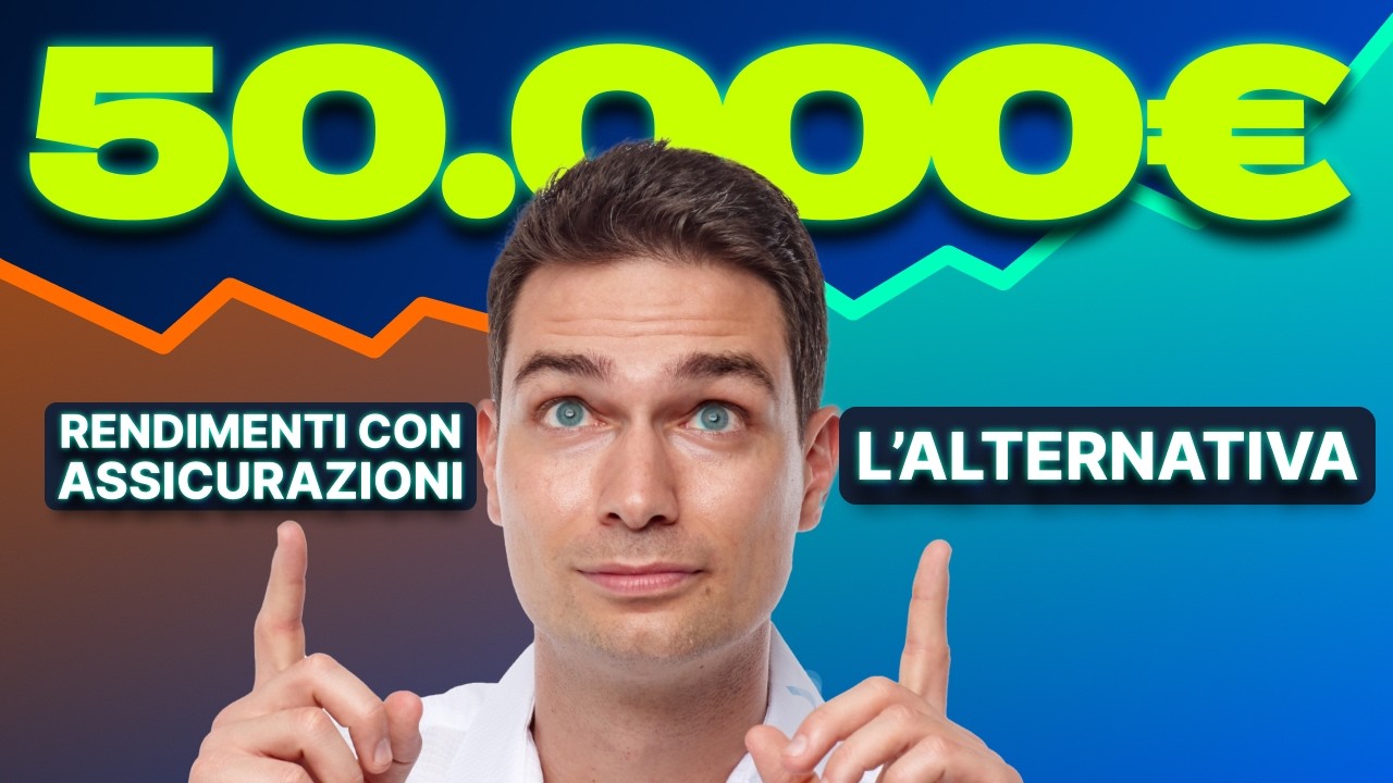 Come investire 50 000€ per avere rendimenti maggiori rispetto alle assicurazioni
