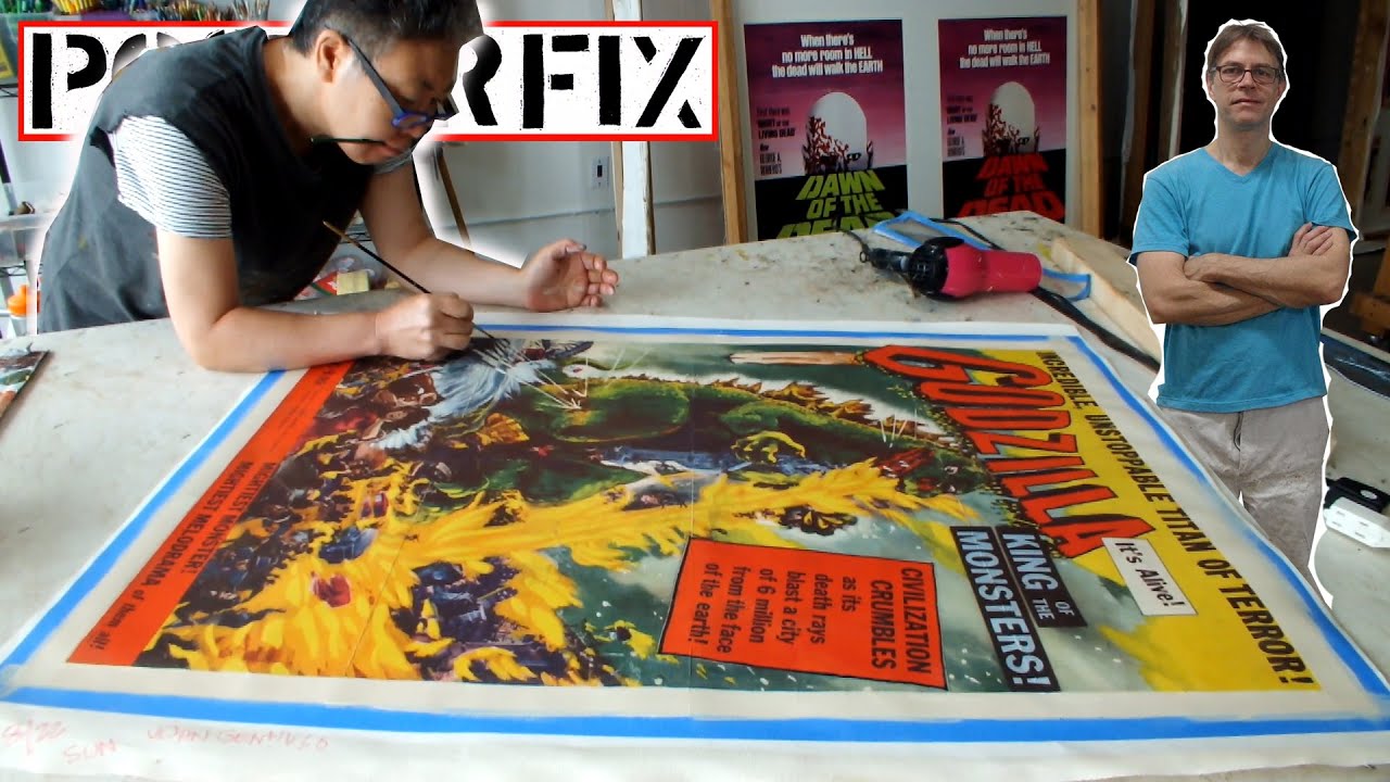 Godzilla King Of The Monsters - 1956 US 1-sheet Poster Fix