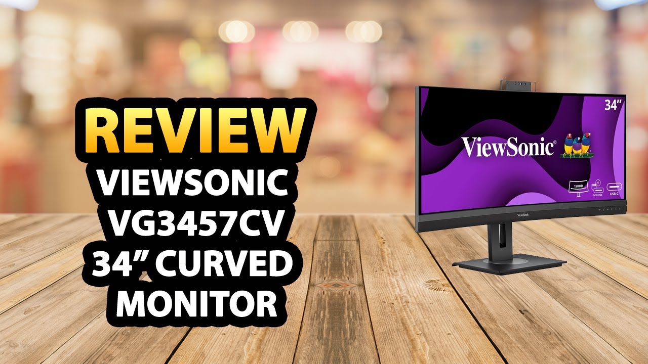 ViewSonic VG3457CV 34 Inch Ultrawide QHD Curved Monitor ✅ Review