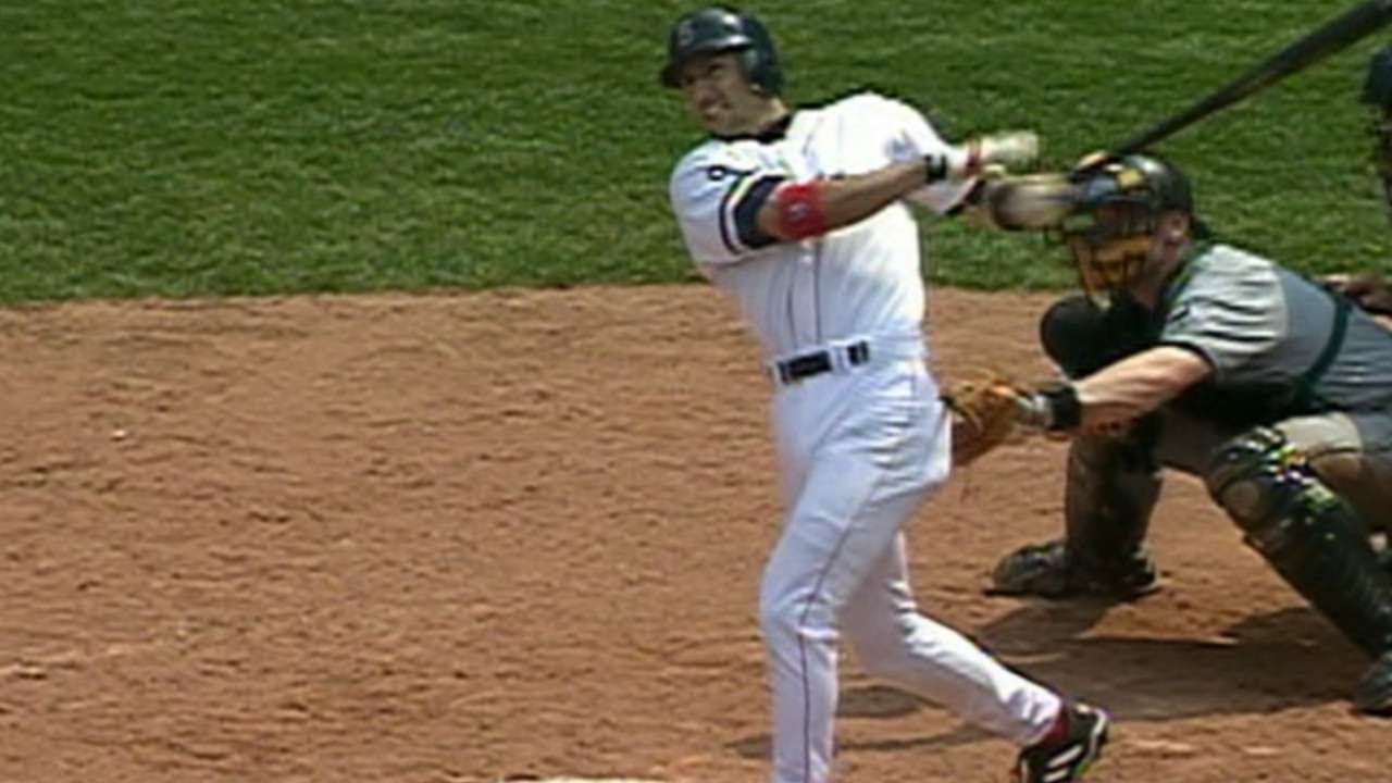 Nomar Garciaparra goes deep three times on 29th birthday