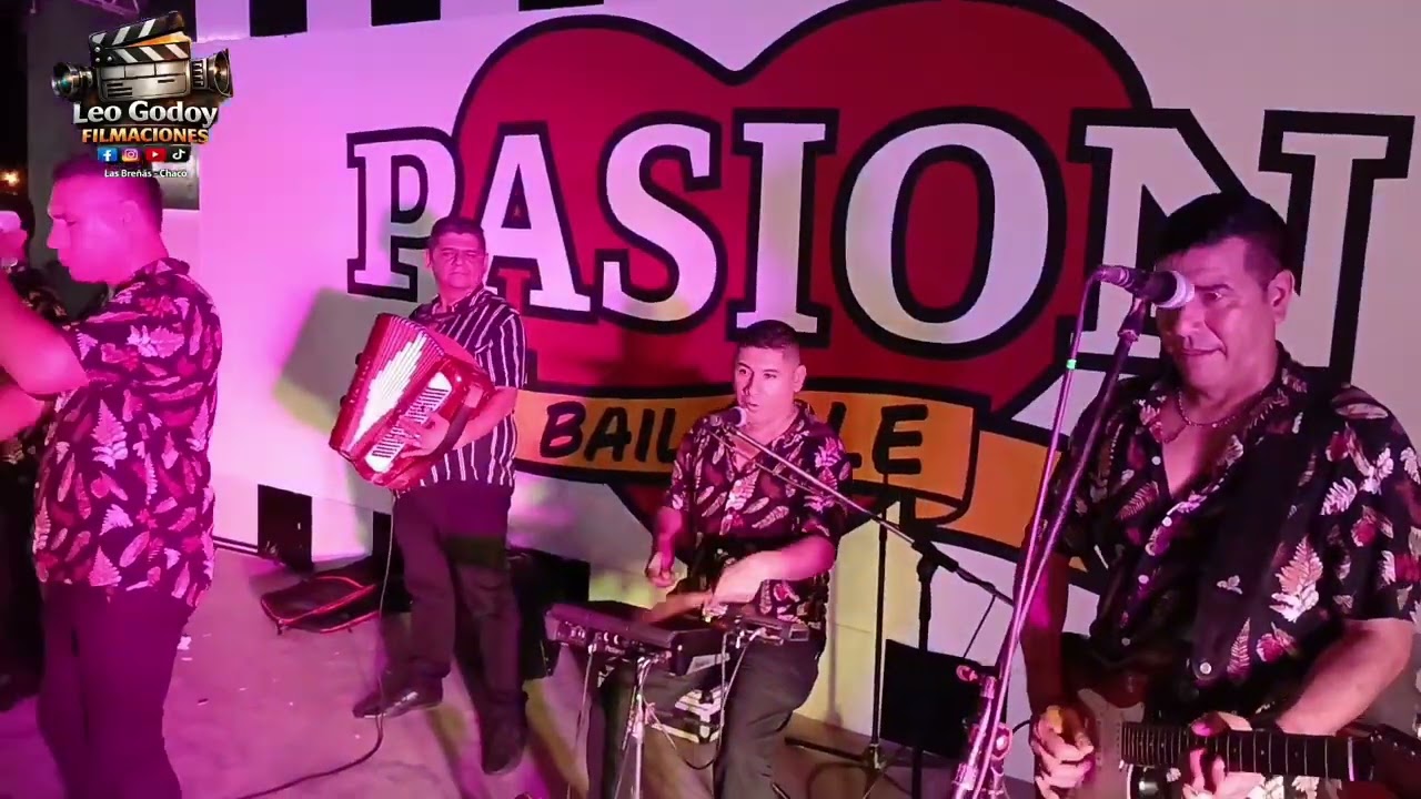 La banda de Orlando Ayunes en vivo en pasión bailable las breñas-chaco 2026