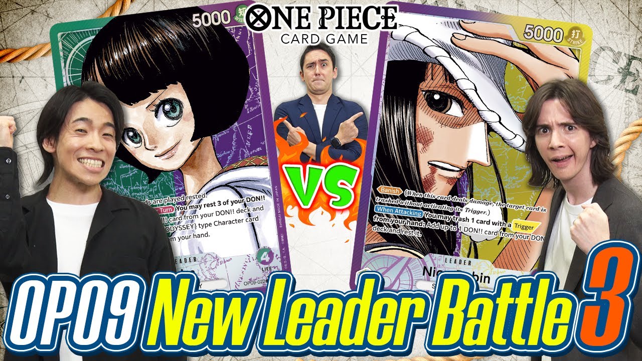 ONE PIECE CARD GAME EMPERORS IN THE NEW WORLD [OP-09] New Leader Battle Vol.3