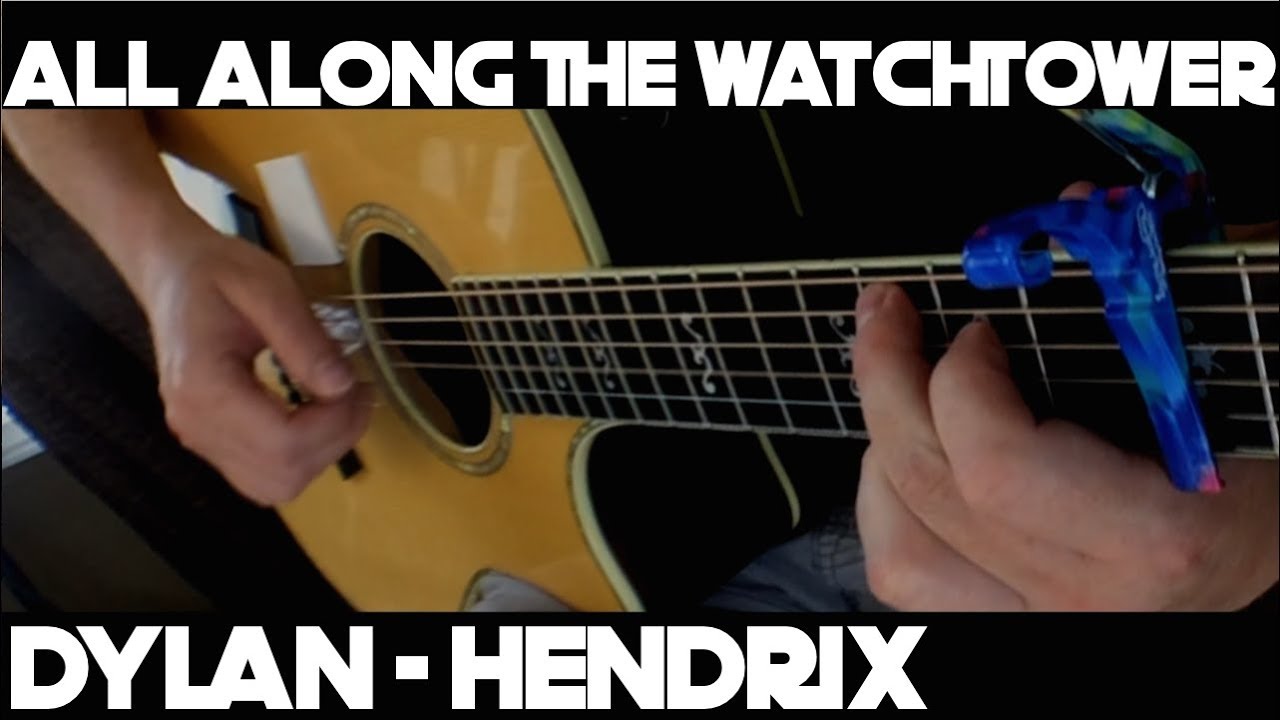 Kelly Valleau - All Along The Watchtower (Bob Dylan/Hendrix)- Fingerstyle Guitar