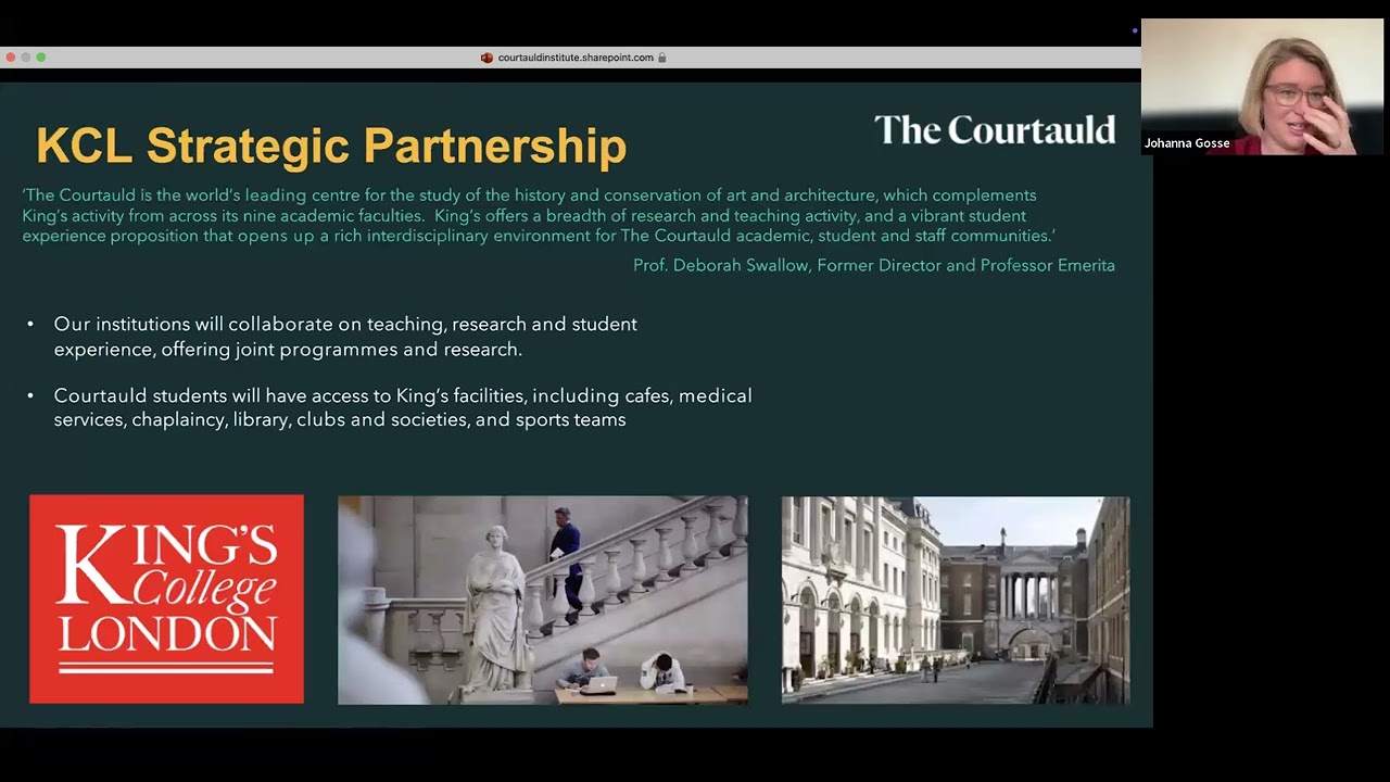 MA Contemporary Art and the Moving Image - Virtual Open Day 2024