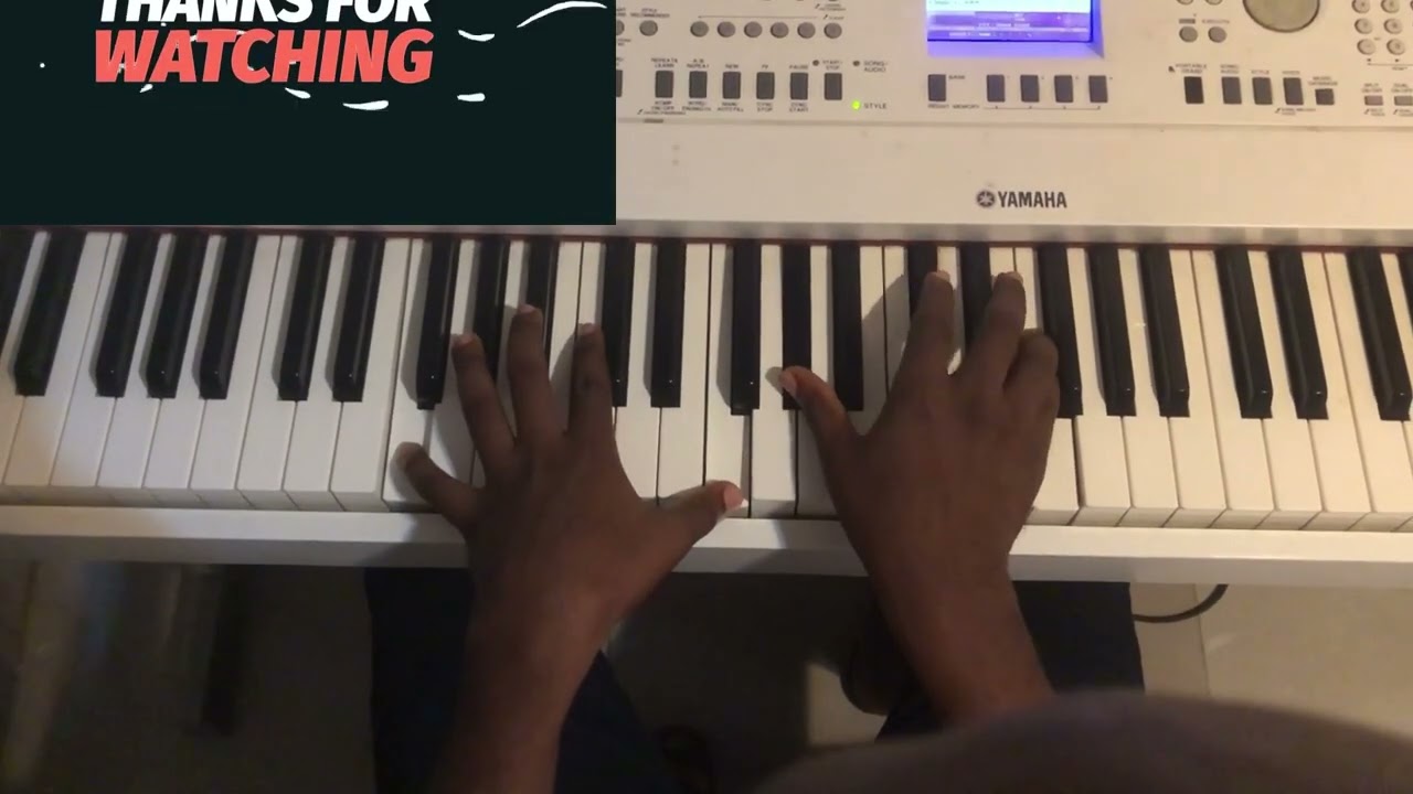 Use this INTRO to start your worship songs in C# 💪🎹💥🙌