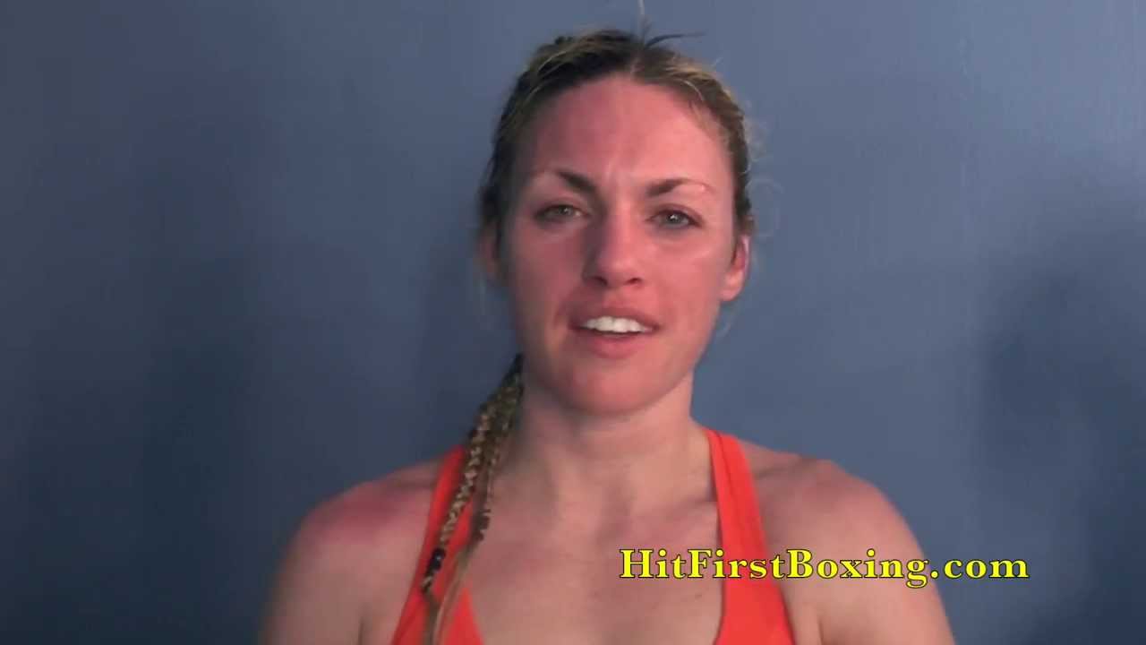 Heather Hardy After Winning at Roseland Ballrooms Last Boxing Event