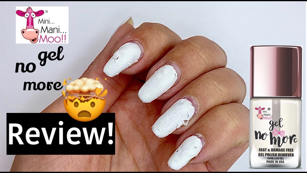 Mini Mani Moo Gel No More honest First-impressions REVIEW! DIY Gel Manicure