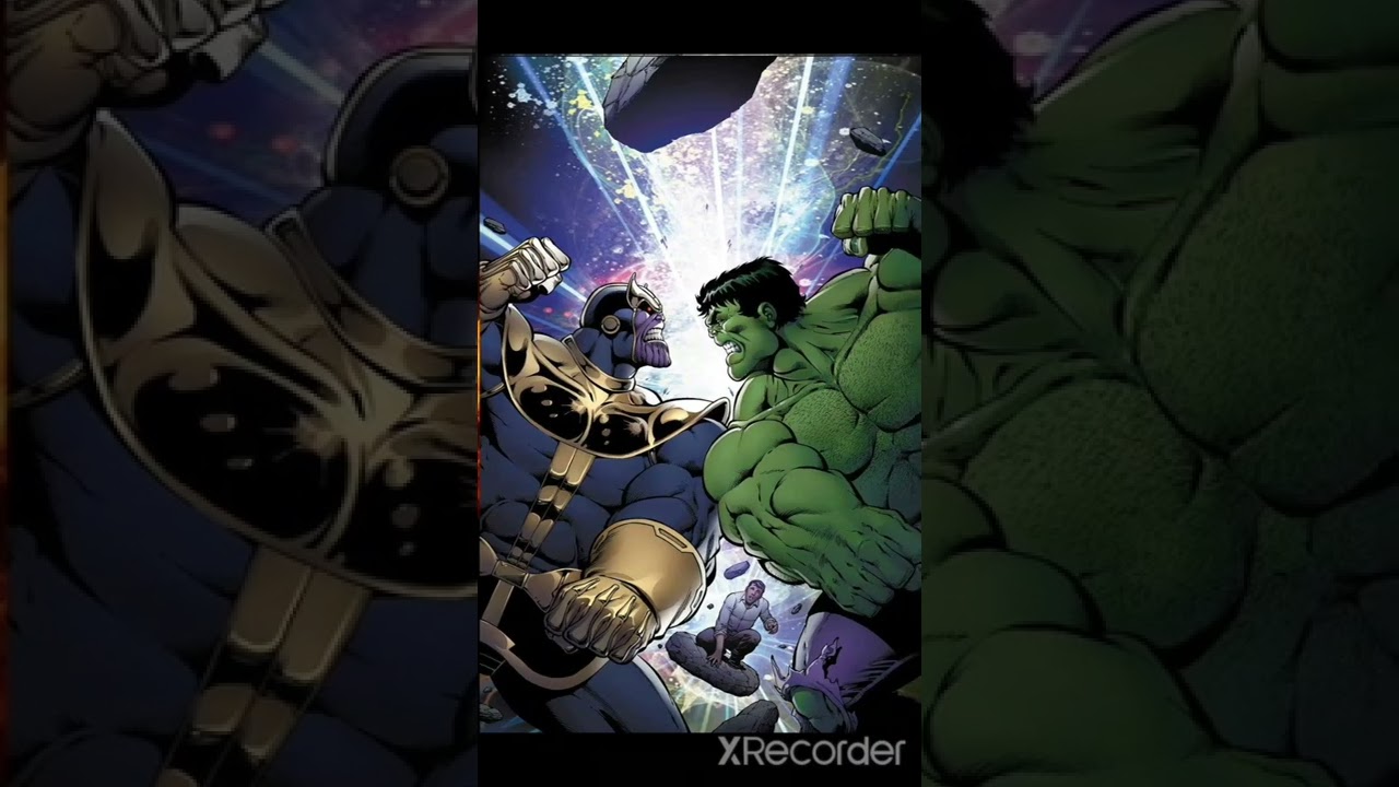 Sunday no.1 video thanos vs hulk short video