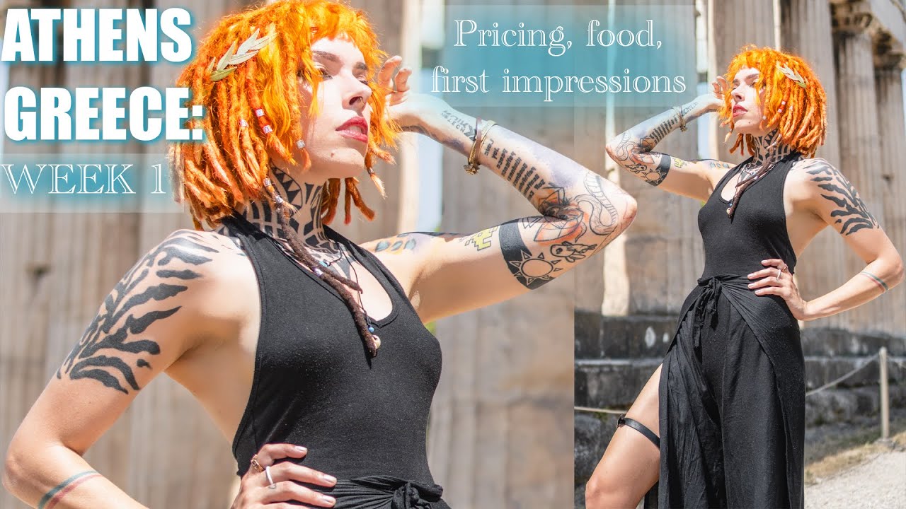 GODDESS life GREECE (1st week in greece) *pricing, food, first impressions*