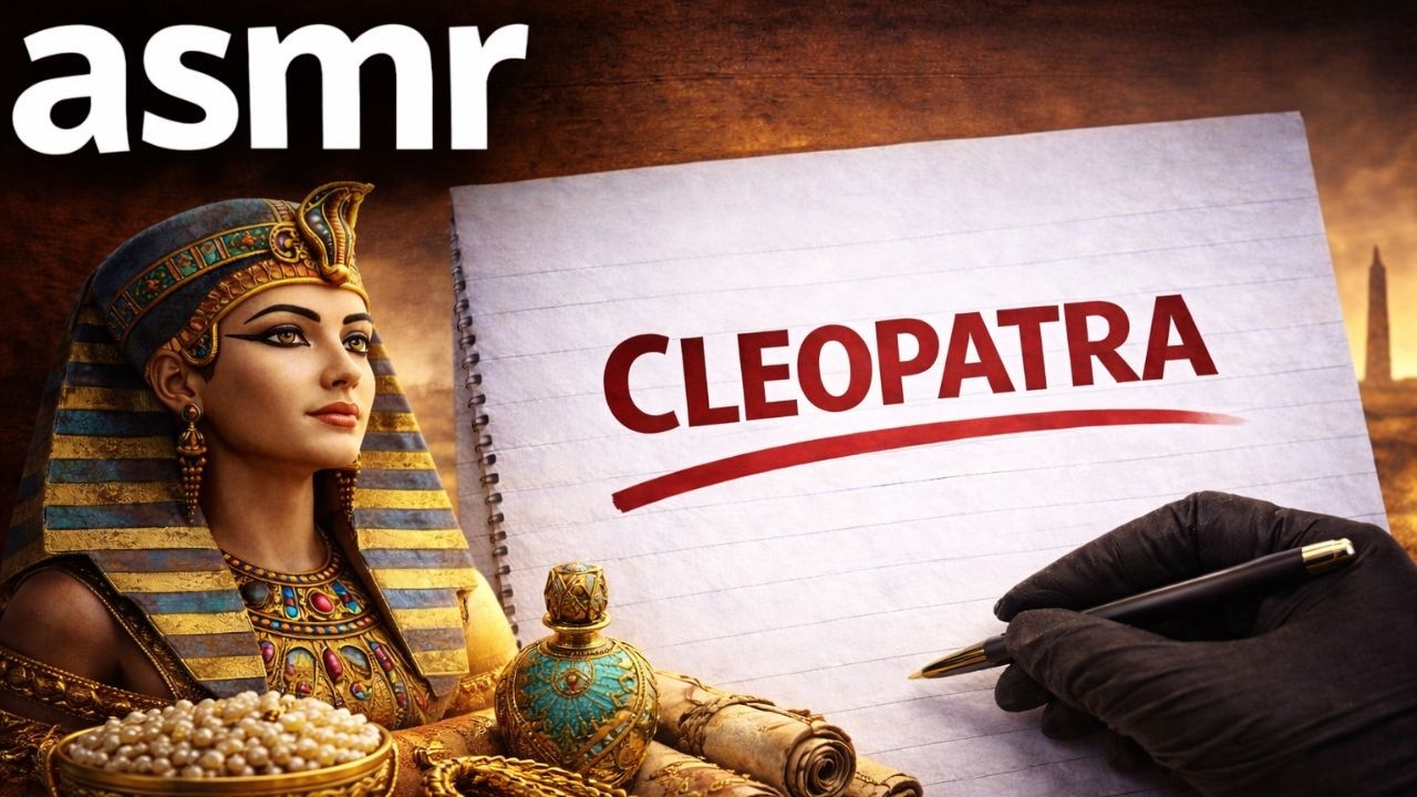 ASMR | 30 Datos FASCINANTES Sobre Cleopatra