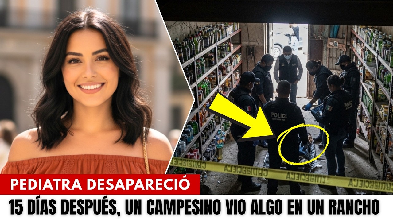 Pediatra desapareció de camino a casa. 15 días después, un campesino descubrió algo en un rancho