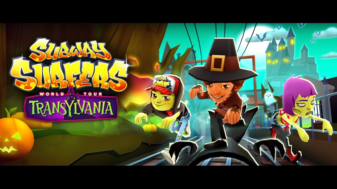 Subway Surfers: World Tour to Transylvania Game Play On IPad