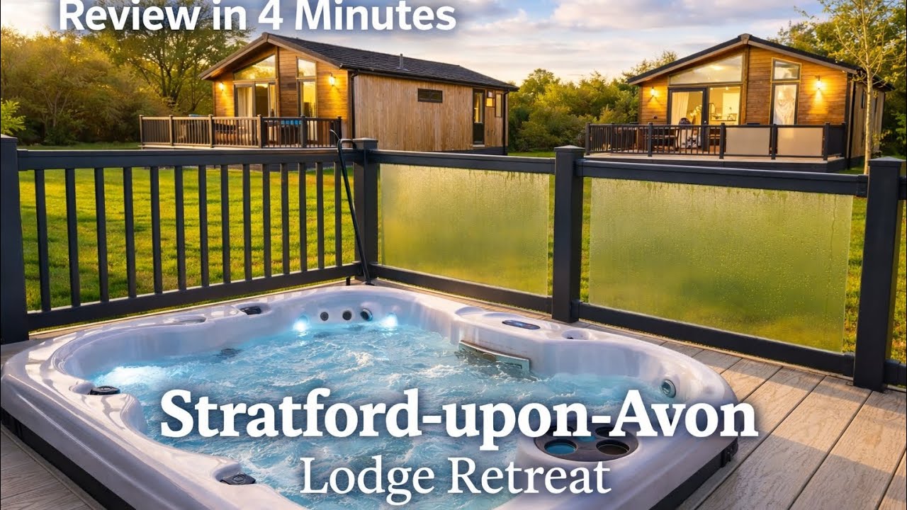 Stratford-upon-Avon Lodge Retreat in 4 Minutes | Countryside Escape with Hot Tubs