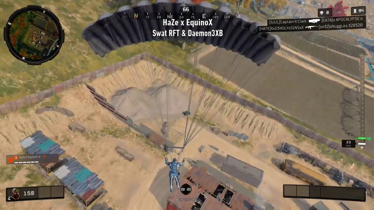 Black ops 4 Backout Swat RFT & Daemon 3XB location