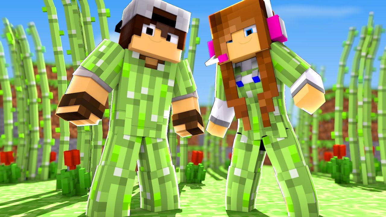 Minecraft: SORTE NO PVP - ARMADURA DE CANA DE AÇÚCAR!