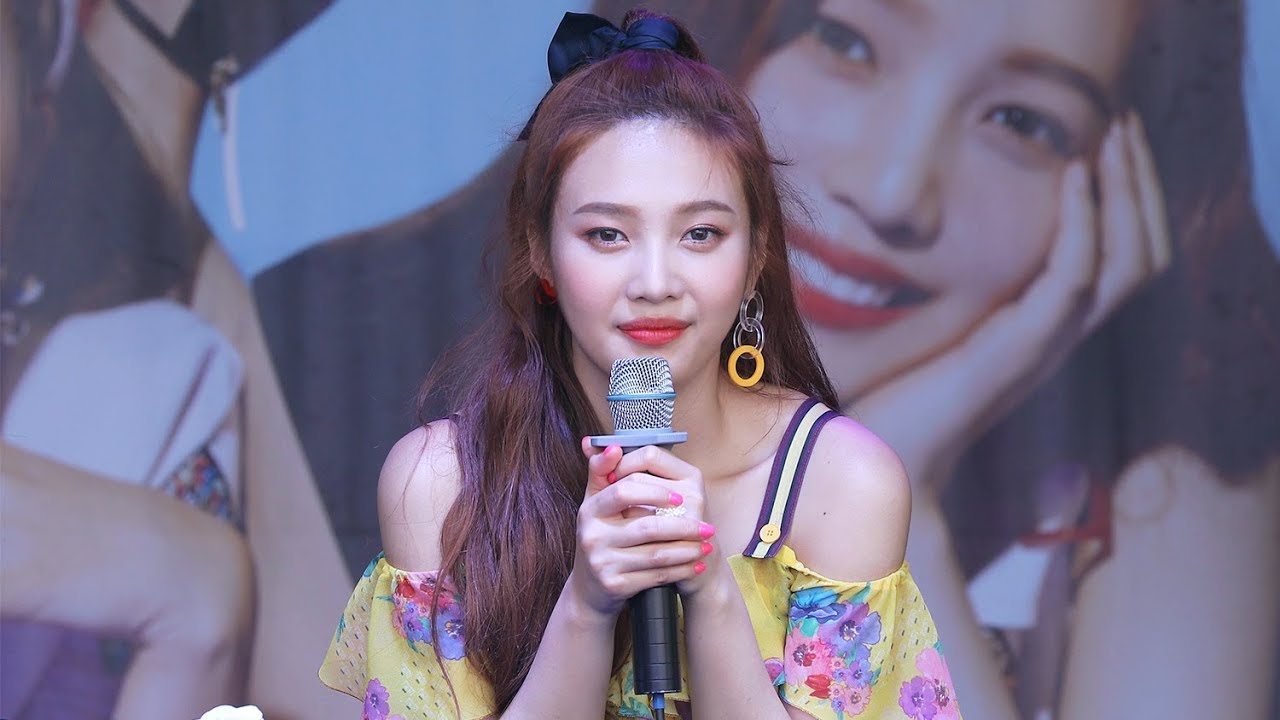 180812 레드벨벳(Red Velvet) 조이(Joy) 토크(Talk) [캐리비안베이팬사인회] 4K 직캠 by 비몽